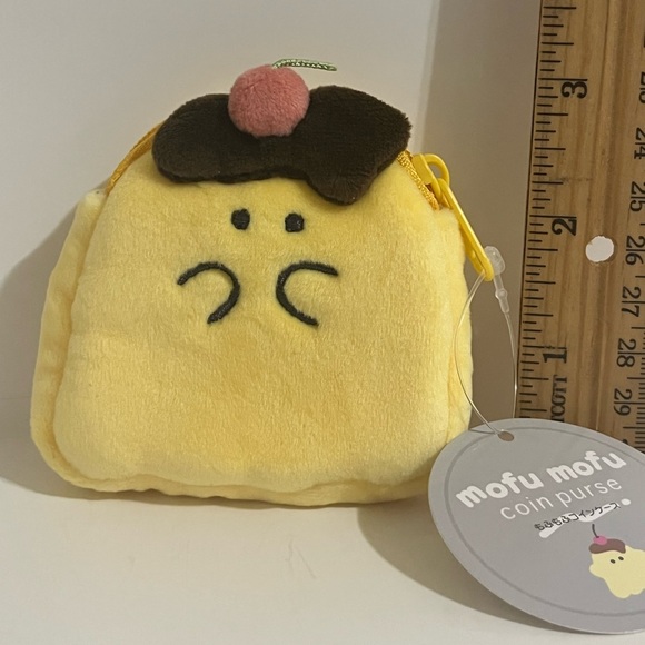 Obakenu NUIGURUMI Pudding Mini Coin Purse - Picture 6 of 6